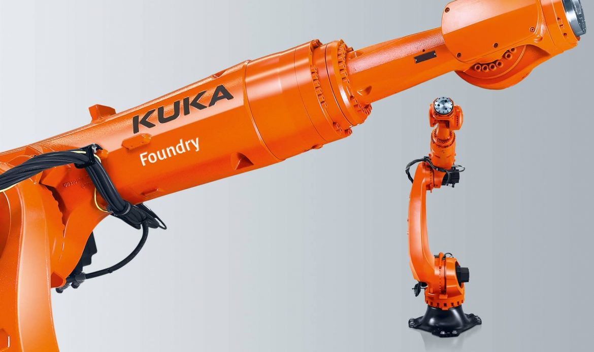 Kuka apresenta novos robôs de fundição projetados para abientes quentes